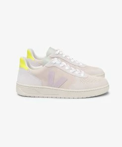 Veja V10 Suede Mulitco Sable Parme Shoes
