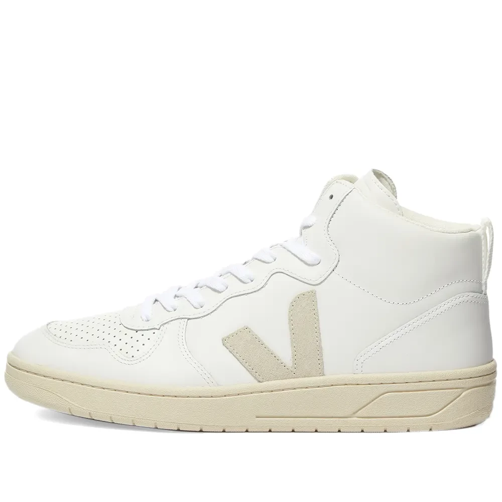 Veja V-15 Leather White Natural