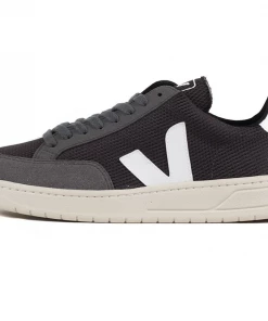 Veja V-12 Mesh Sneaker Grafite & White