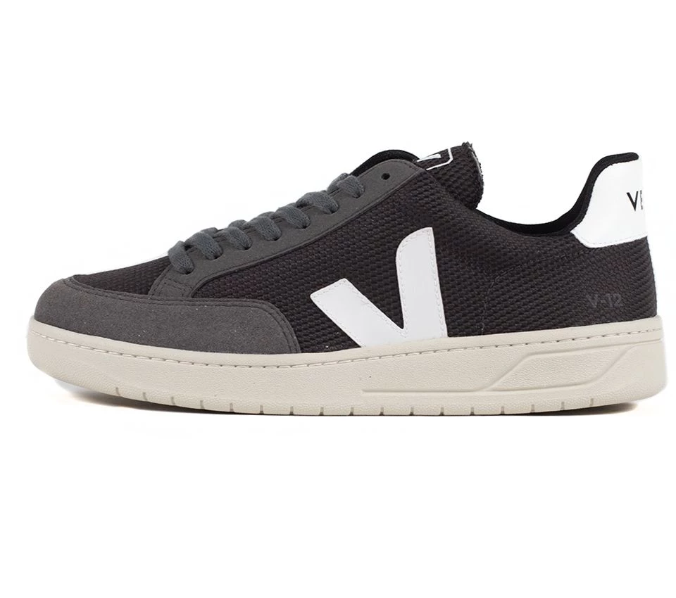 Veja V-12 Mesh Sneaker Grafite & White