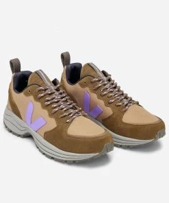 Veja Desert Lavender Venturi Ripstop Trainer Womens