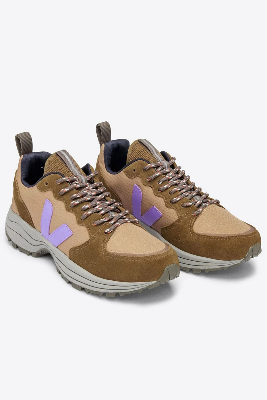 Veja Desert Lavender Venturi Ripstop Trainer Womens