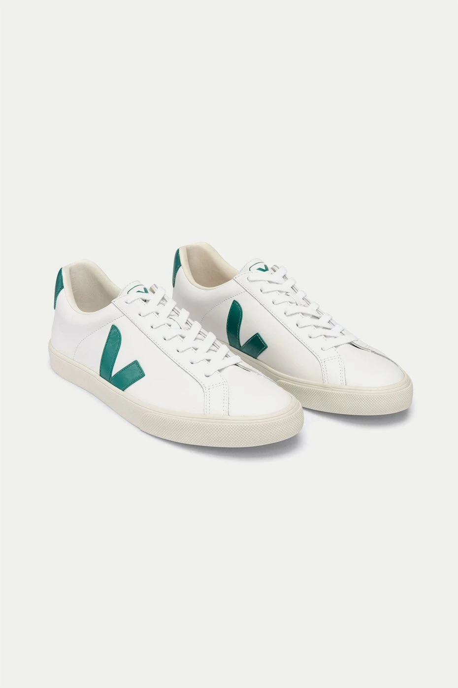Veja Extra White Brittany Esplar Logo Leather Trainer Mens