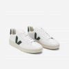 Veja V 12 Leather Sneakers Extra White Cypress
