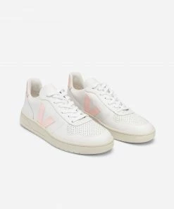 Veja White V 10 Leather Petale