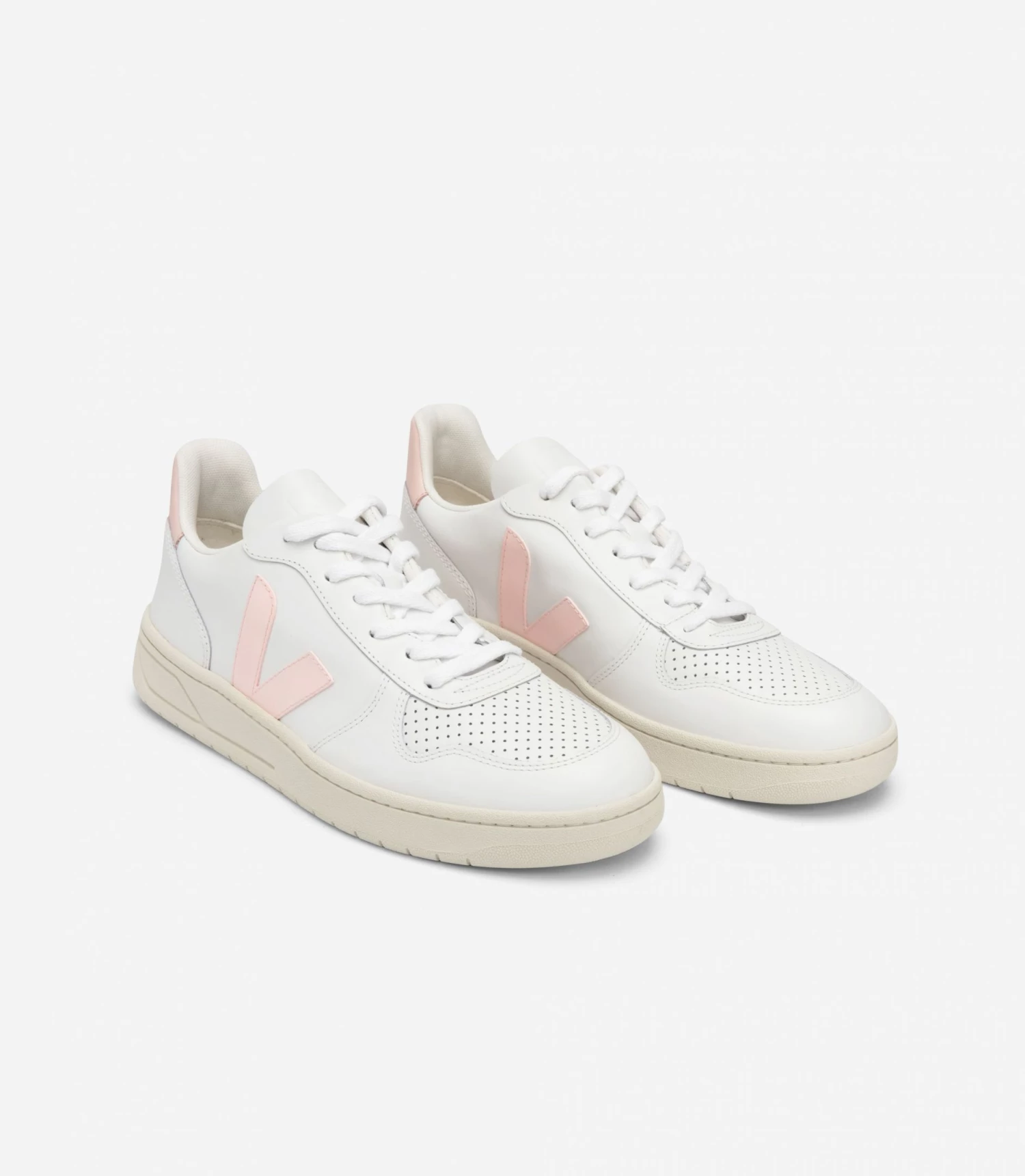 Veja White V 10 Leather Petale