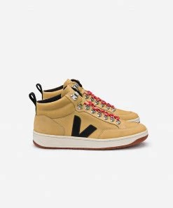Veja Black Rust Sole Roraima Desert Shoes
