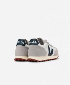 Veja Women Rio Branco Alveomesh Trainers - Gravel/Nautico