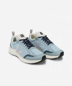 Veja Women Condor 2 Alveomesh Trainers - Steel/Parme