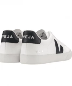 Veja Campo Chromefree Leather White Black Trainers