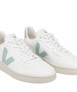 Veja Scarpe V-10 CWL Donna Extra White/Matcha