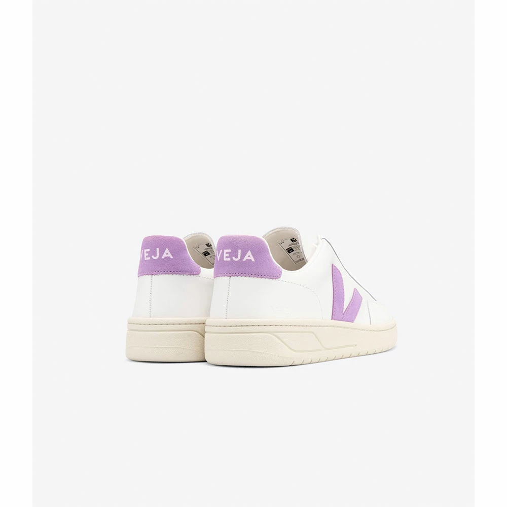 Veja Zapatillas V-12 Leather Extra-White / Lavande