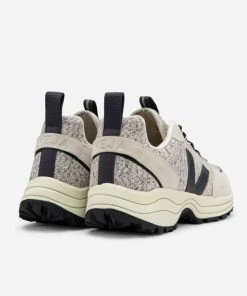 Veja Venturi Flannel Trainers Snow Grafite Natural