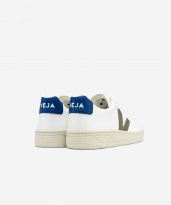 Veja Urca CWL White Kaki Indigo Sneaker