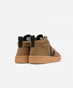 Veja Roraima Nubuck Trainers Tent Black