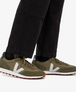 Veja Veja Rio Branco Vintage Runner Ripstop Khaki Pearl