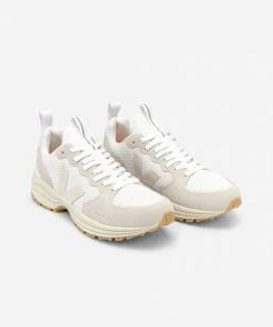 Veja Women Venturi Alveomesh Trainers - White/Pierre/Natural