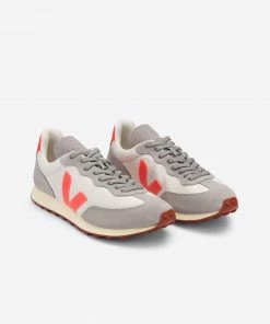 Veja Orange Grey RIO BRANCO Hexamesh Gravel Shoes