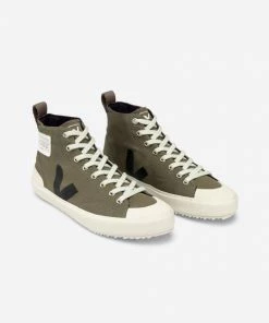 Veja Nova Hl Ripstop Trainers Kaki Black