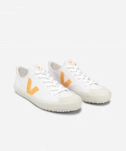 Veja Nova Canvas White Ouro
