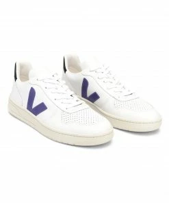 Veja Veja V-10 Leather White Purple Black