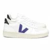 Veja Veja V-10 Leather White Purple Black