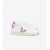Veja Zapatillas V-12 Leather Extra-White / Lavande
