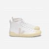Veja White Butter Sole Nova Ht Canvas Shoes