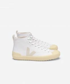 Veja White Butter Sole Nova Ht Canvas Shoes