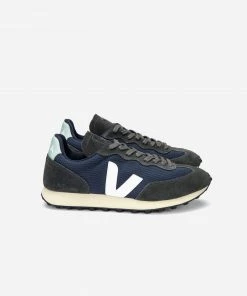 Veja Grafite and Nautico White Rio Branco Alveomesh Shoes