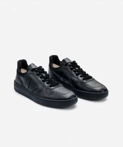 Veja V-10 Bastille CWL All Black Shoes