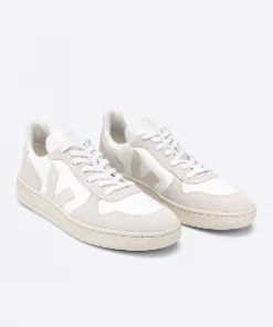 Veja V 10 B-Mesh White Natural Pierre Sneakers