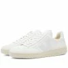Veja Veja V-12 Leather Sneaker Triple White