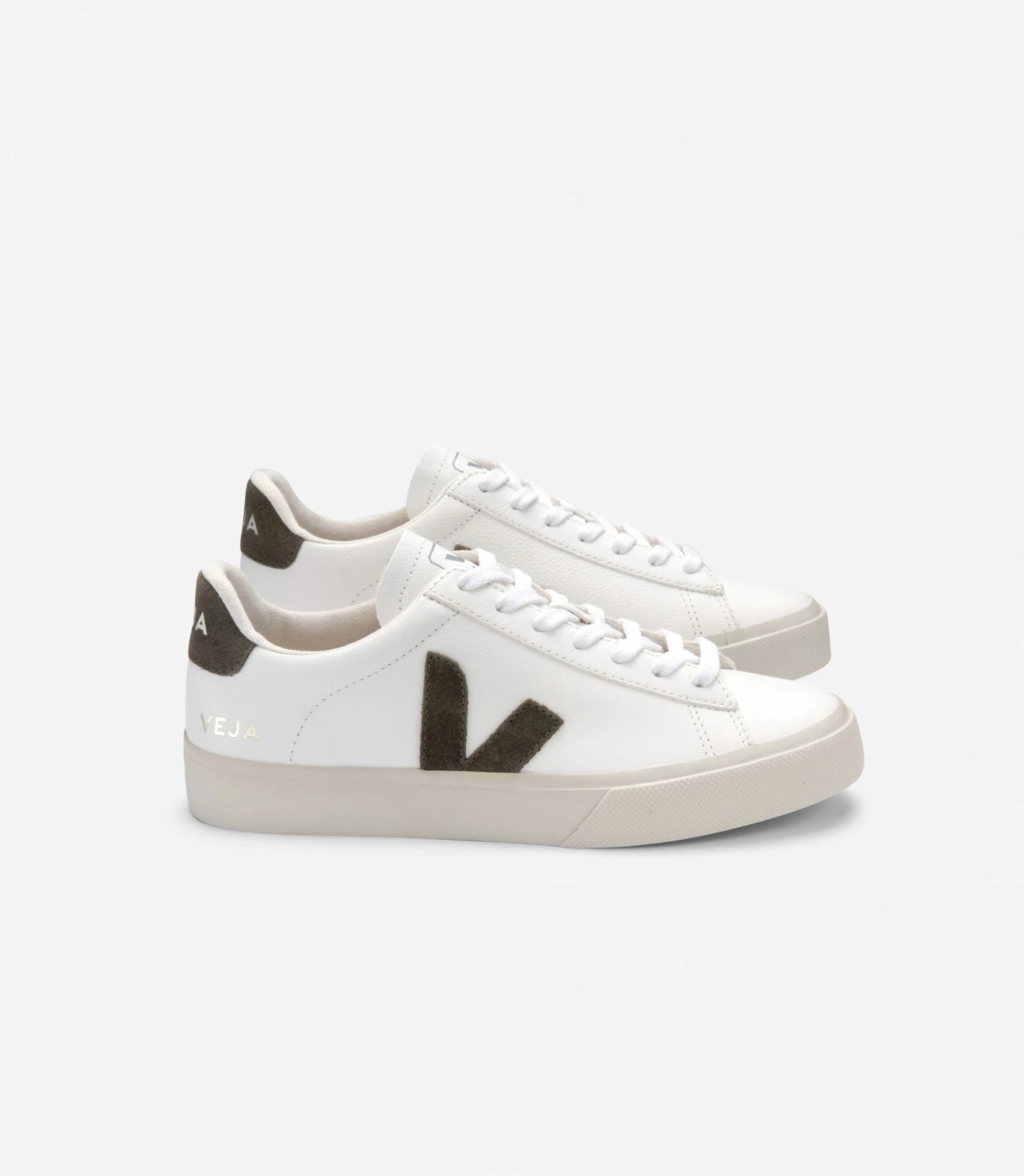 Veja Campo Chromefree White Kaki Shoes