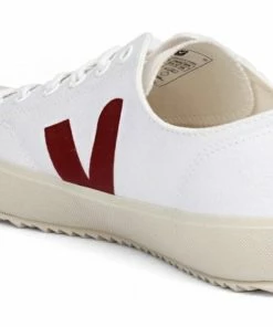 Veja Veja Nova Low Canvas Sneaker White & Marsala