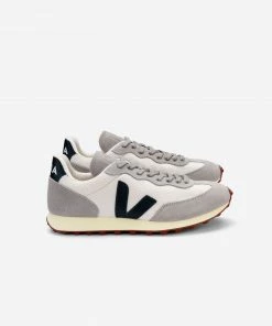 Veja Grey Rio Branco Hexamesh Gravel Nautico Oxford Sneakers