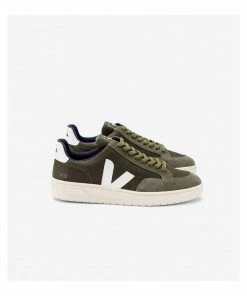 Veja Zapatillas V-12 B-Mesh - Olive / White (del 37 al 40)