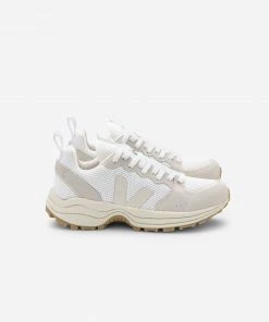 Veja Venturi Woman Alveomesh White Pierre Natural