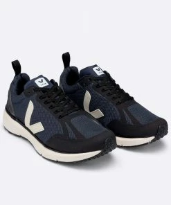 Veja Condor 2 Alveomesh Trainers - Nautico Pierre Black