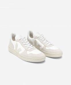 Veja V 10 B-Mesh White Natural Pierre Sneakers