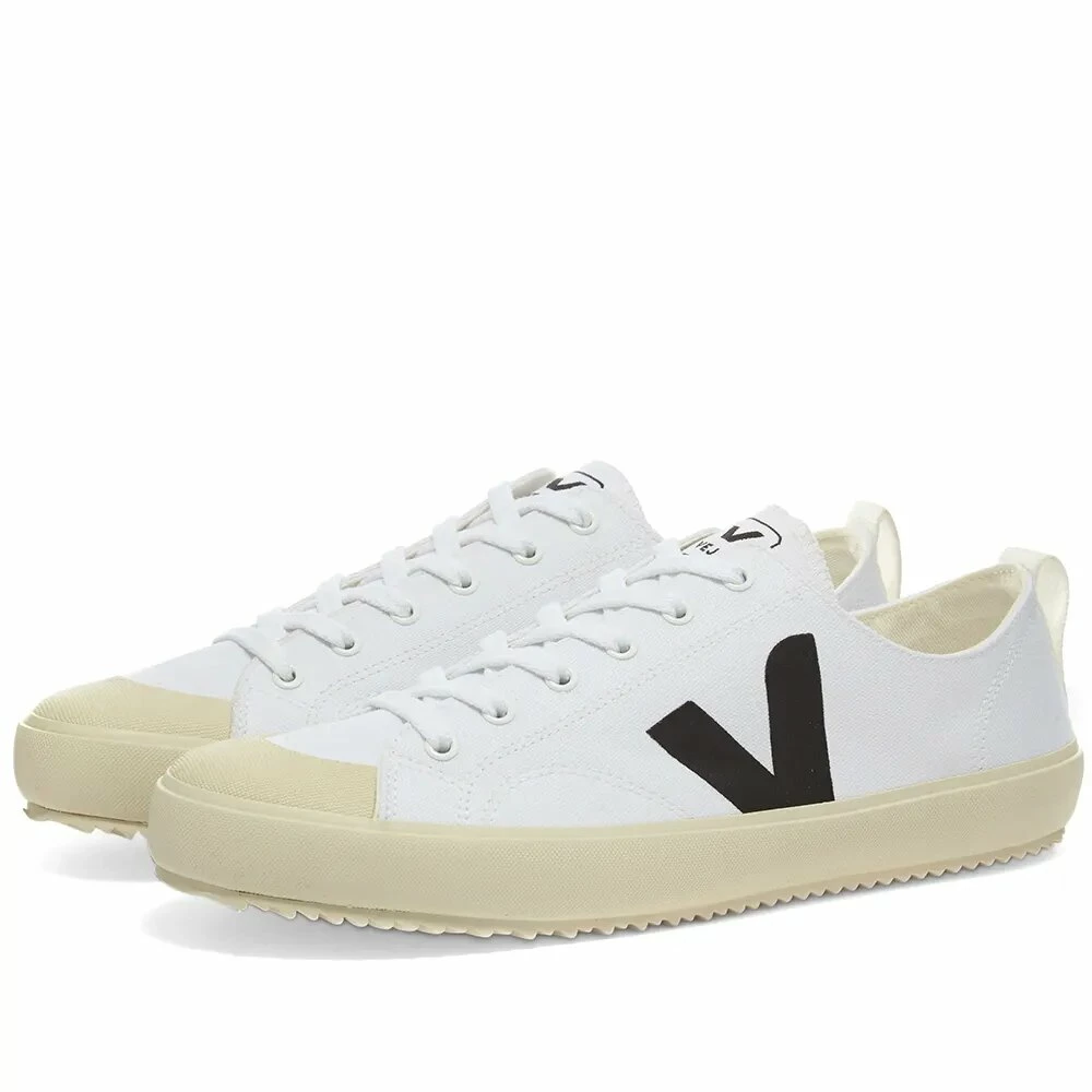 Veja Veja Nova Low Canvas Sneaker White Black