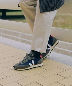 Veja Rio Branco Alveomesh Nautico Blanco Naranja Fluo