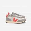 Veja Orange Grey RIO BRANCO Hexamesh Gravel Shoes