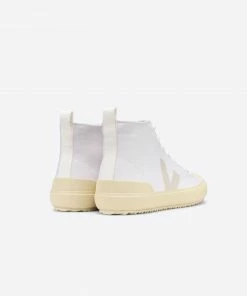 Veja White Butter Sole Nova Ht Canvas Shoes