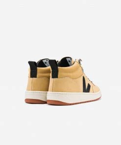 Veja Black Rust Sole Roraima Desert Shoes
