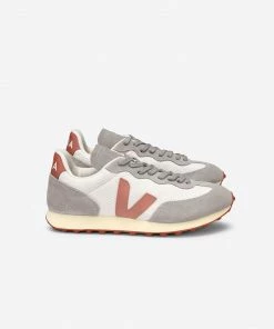 Veja Oxford Grey Rio Branco Sneakers Hexamesh Dried Petal