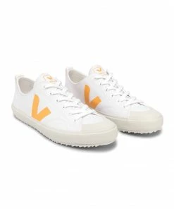Veja Nova Canvas Trainers - White Ouro