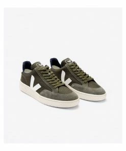 Veja Zapatillas V-12 B-Mesh - Olive / White (del 37 al 40)