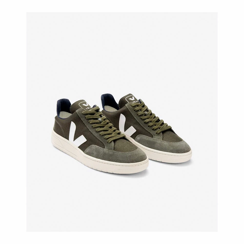 Veja Zapatillas V-12 B-Mesh - Olive / White (del 37 al 40)