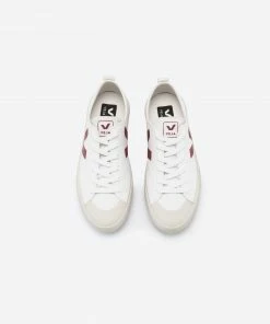 Veja White Marsala Nova Canvas Shoes